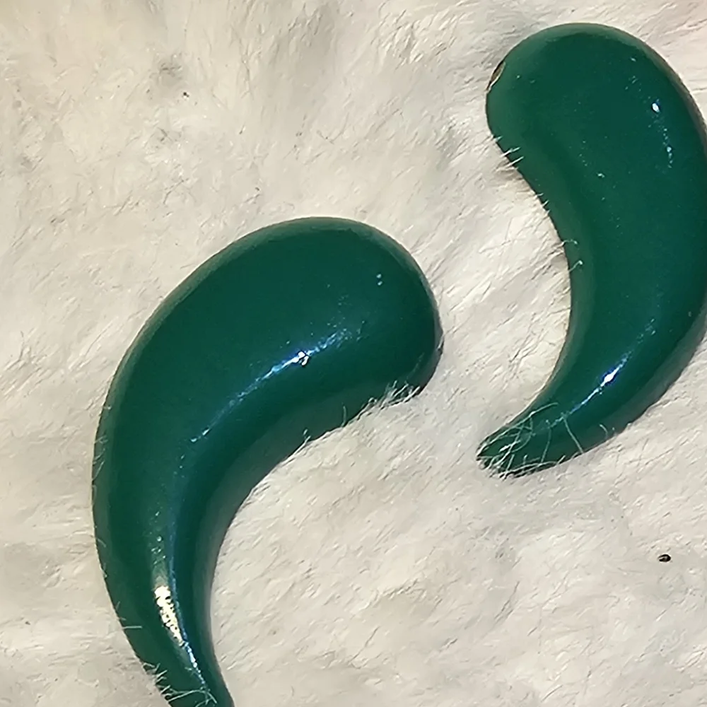 Lucite & Comma Earrings VTG Lot